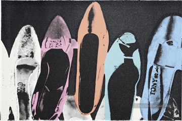Zapatos Andy Warhol Pinturas al óleo